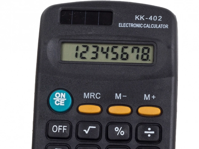 Calculatrice de poche à écran 8 chiffres et double alimentation
