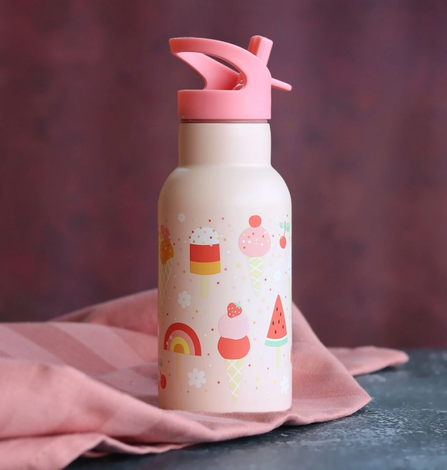 A Little Lovely Company Bouteille isotherme en acier inoxydable 500 ml