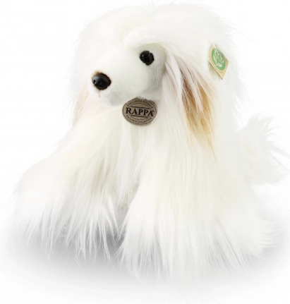 chien en peluche chinois à crête – powder puff 30 cm éco-responsable