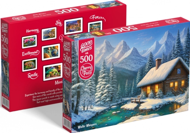 Puzzle Murmure d'Hiver 500 pièces