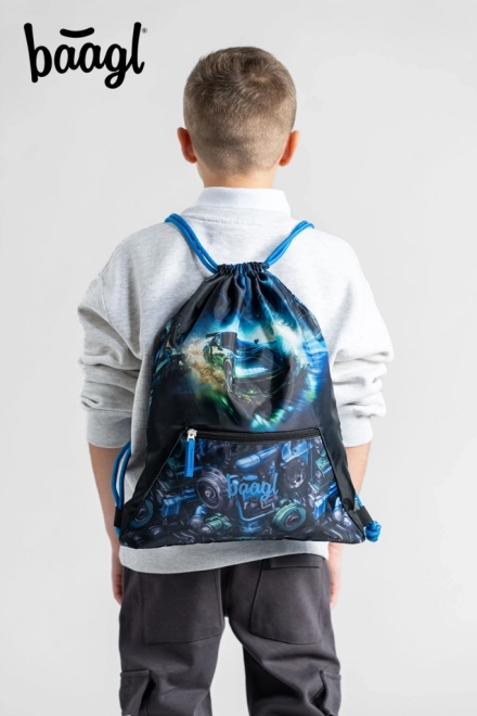 BAAGL Sac avec poche Voiture de course