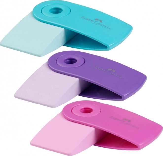Faber-Castell gomme ergonomique avec capuchon en plastique