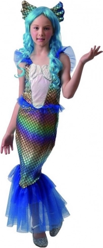 Robe de carnaval Sirène pour enfants