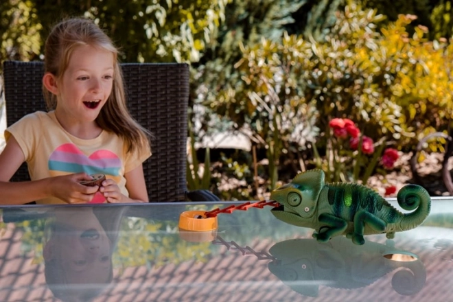 Caméléon à télécommande