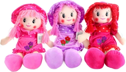 Poupée en chiffon avec bonnet 40 cm
