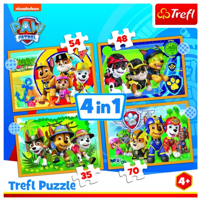 Puzzle La Pat' Patrouille vacances