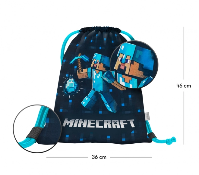 Sac BAAGL Minecraft Blue Axe