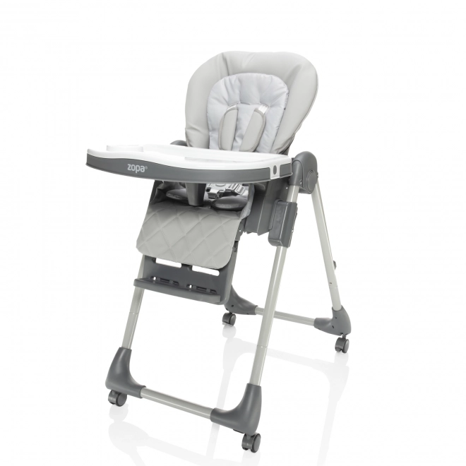 Chaise haute pour enfant Monti 2, Gris Diamant
