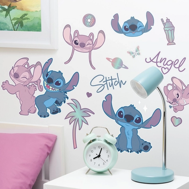 Autocollants muraux Stitch