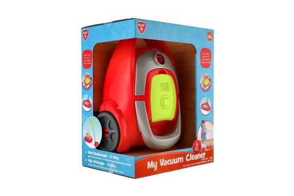 Aspirateur jouet à piles avec effets sonores
