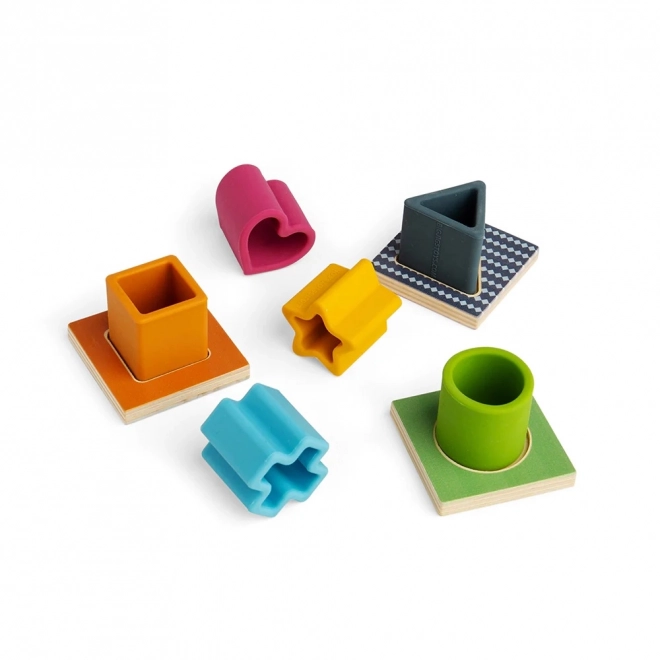 Bigjigs Toys Hmatej et Trouvez jeu Montessori
