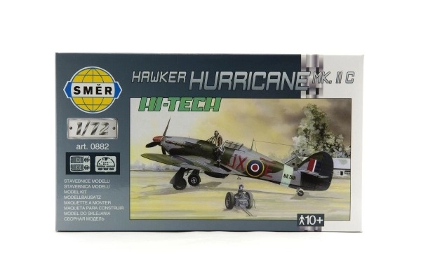 Modèle d'avion Hawker Hurricane MK.II HI TECH 1:72