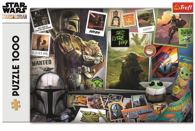 Puzzle 1000 pièces Collection Grogu Mandalorian