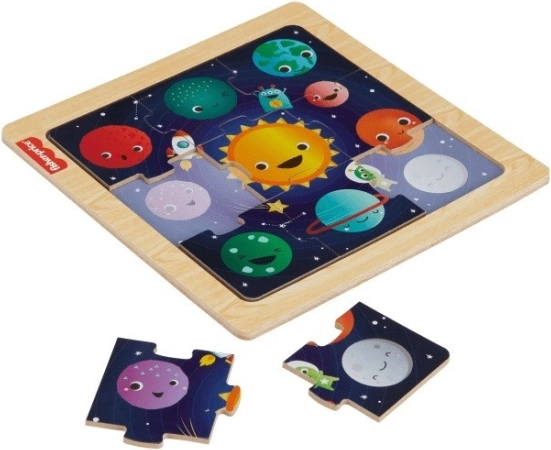 Puzzle en bois FISHER-PRICE – espace