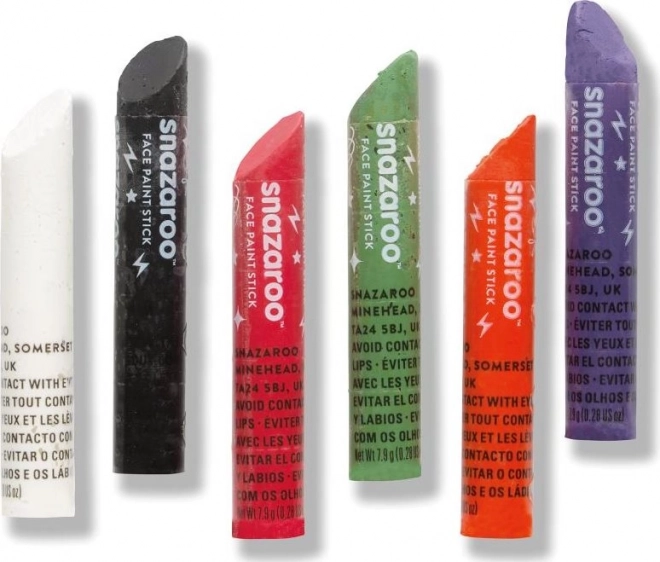 Ensemble de couleurs pour le visage et le corps en sticks Halloween