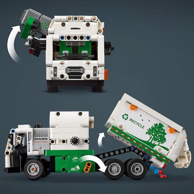 LEGOae Technic 42167 Camion poubelle Mackae LR Électrique