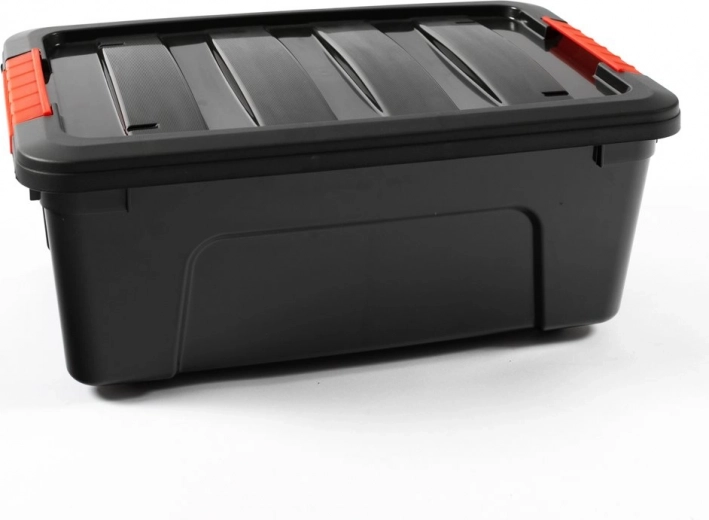 Fermeture sécurisée et empilage facile