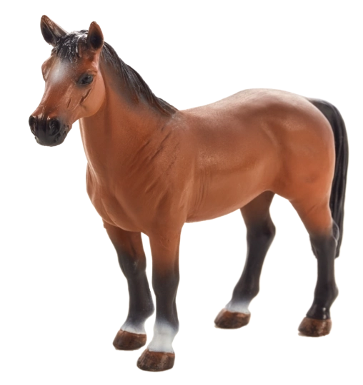 Cheval trakehner - figurine réaliste