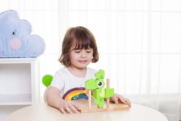Puzzle en bois - Grenouille