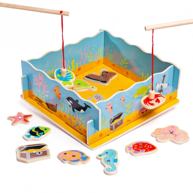 Jeu de pêche aimanté Bigjigs Toys