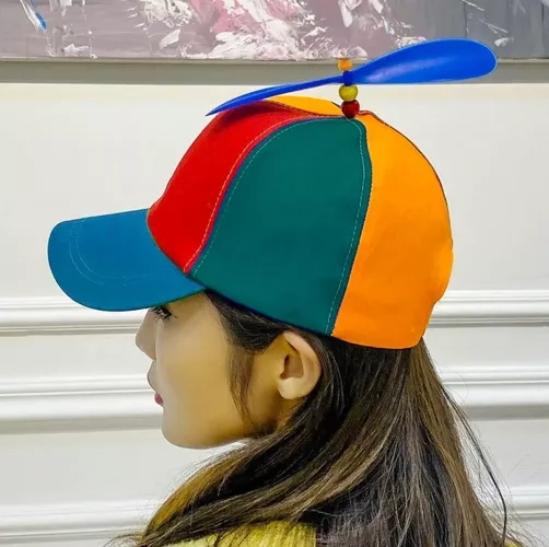 Casquette à hélice Unisex, multicolore Malatec