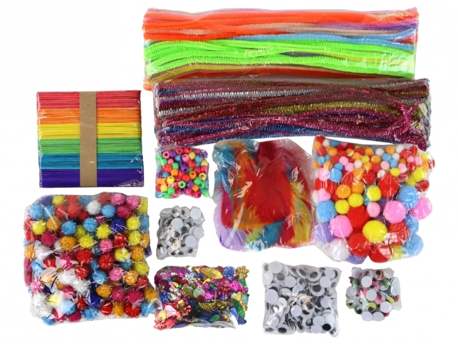 Set de création artistique dans un sac de bricolage +1200 El