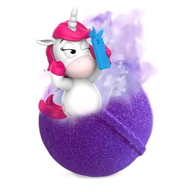 Bombe de bain effervescente avec surprise Plage de Licorne