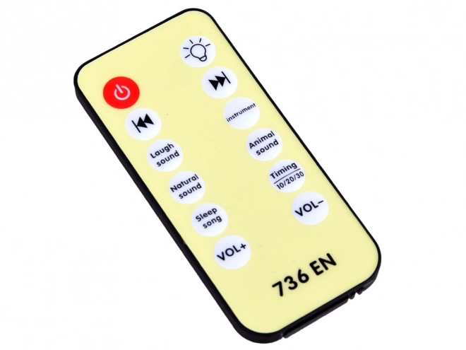 Mobile bébé avec projecteur à télécommande