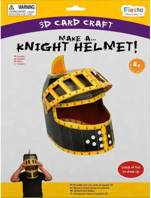 Kit créatif masque 3D Casque Fiesta Crafts