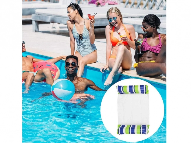 Hamac aquatique gonflable piscine et plage