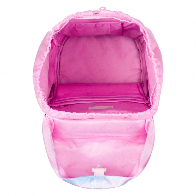 ENSEMBLE BAAGL 3 Airy Rainbow Unicorn : cartable, trousse, sac