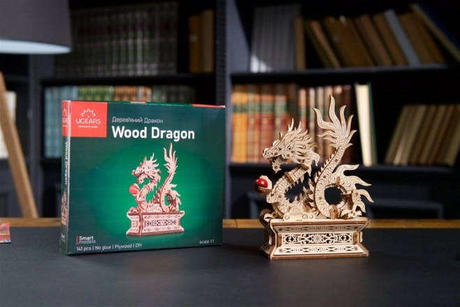 Ugears 3D puzzle mécanique en bois Dragon
