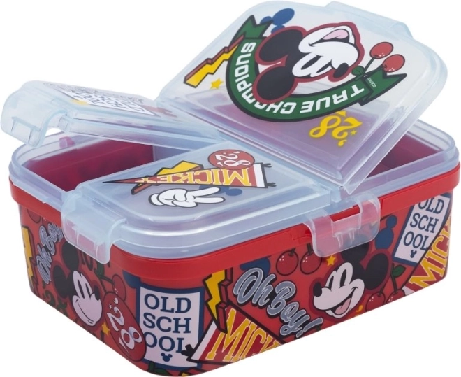 Boîte à goûter multifonction XL Mickey Mouse