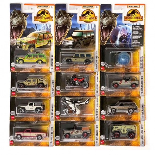 Matchbox miniature Jurassic World