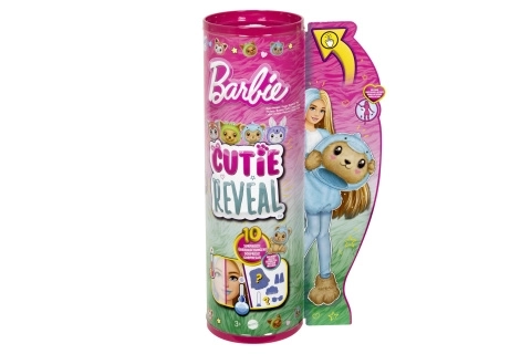 Poupée Barbie Cutie Reveal Teddy Bear - Dauphin