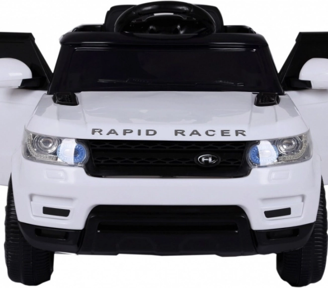 Voiture électrique pour enfants Land Rapid Racer – Blanc