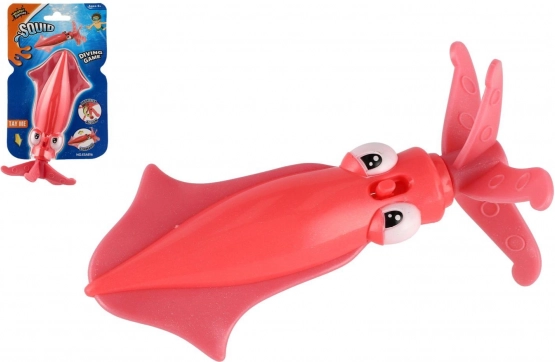 Seiche à remonter pour enfants – jouet de bain en plastique 15 cm