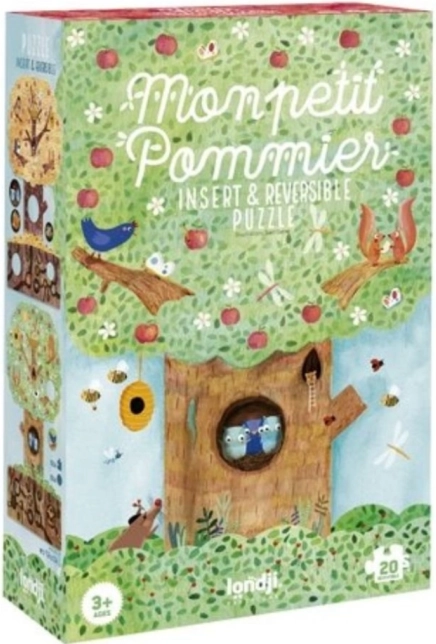 Puzzle réversible Londji Été et Hiver animaux