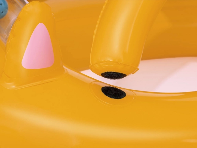 Bateau gonflable pour enfants Renard avec toit amovible