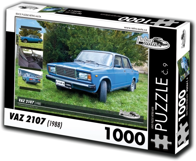 Puzzle RETRO-AUTA VAZ 2107 (1988) – 1000 pièces