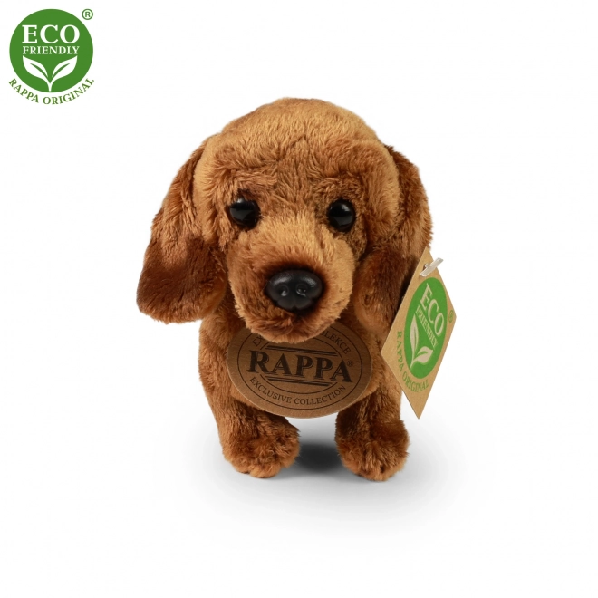 Chien teckel en peluche debout 2dr. 19 cm ECO-FRIENDLY
