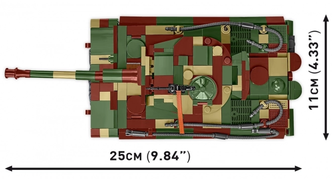 Modèle de char Tiger I de 870 pièces