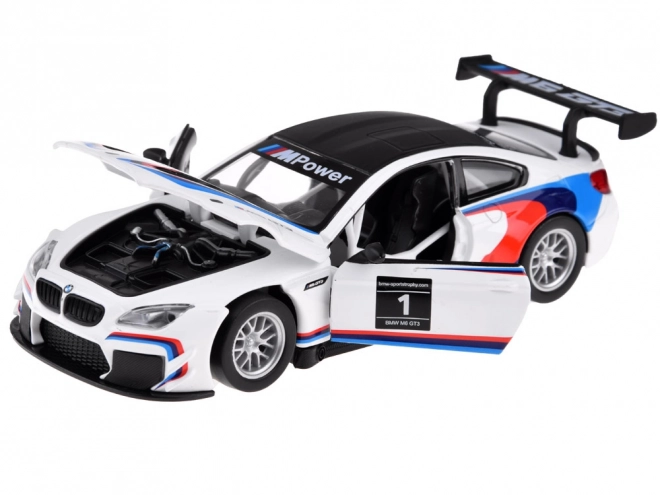 Modèle réduit en métal de la voiture de sport BMW M6 GT3
