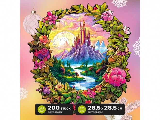 Puzzle en bois Forêt magique 200 pièces