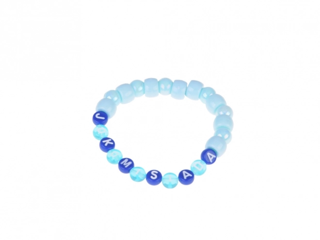 Perles colorées et cristaux pour la création de bracelets
