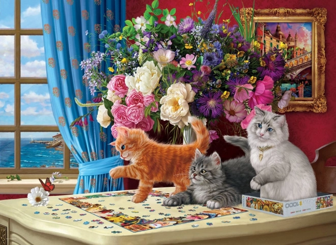 Puzzle chatons à assembler 1000 pièces EUROGRAPHICS
