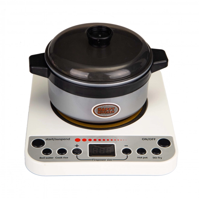 Set cuisine et barbecue pour enfants avec son et LED, 40 pièces