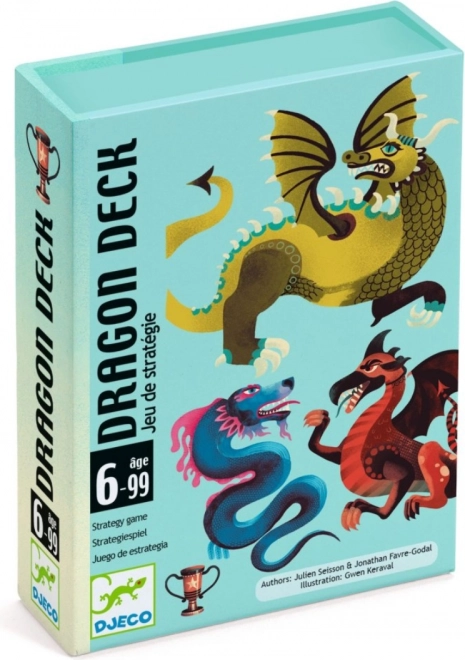 DJECO Jeu de cartes Dragon deck
