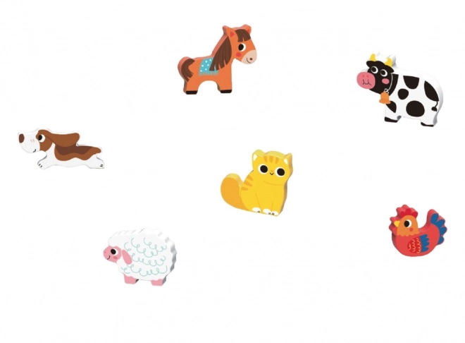 Blocs avec les animaux de la ferme par 2Kids Toys