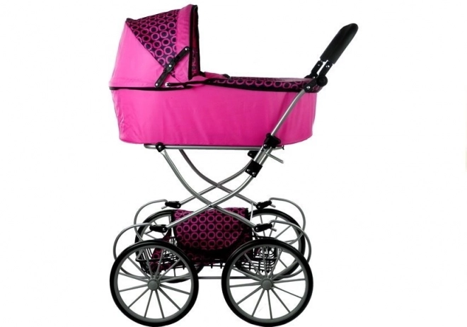 Poussette pour poupées Alice Retro, grande, profonde, sac